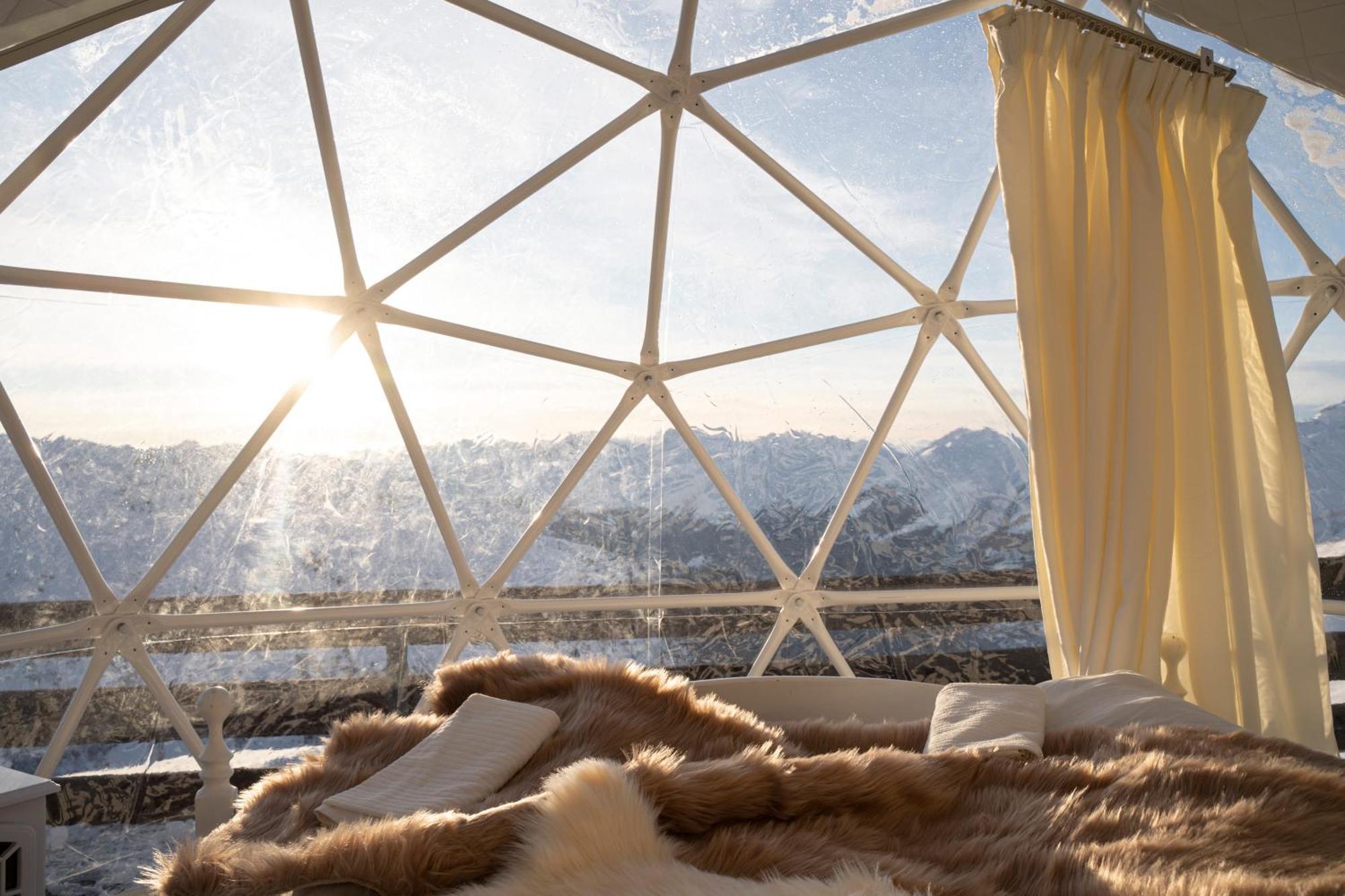 Berghotel Pischa Mountain Lodge Davos Exterior foto